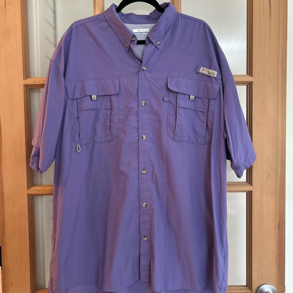 Mens Columbia PFG POLO Long Sleeve Fishing Shirt - Size XXL - Picture 1 of 1